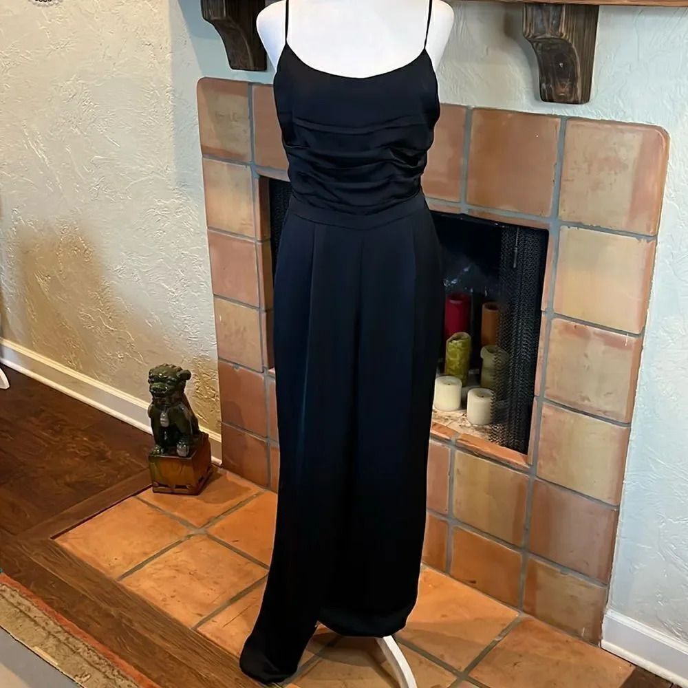 Ramy Brook Black Ezra Jumpsuit, 10!